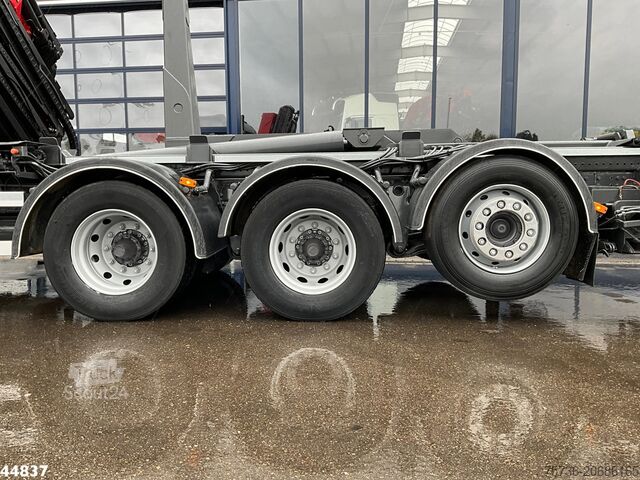Kablio rankenos sistema Scania G480 8x4 HMF 60 Tonmeter laadkraan + Fly-jib
