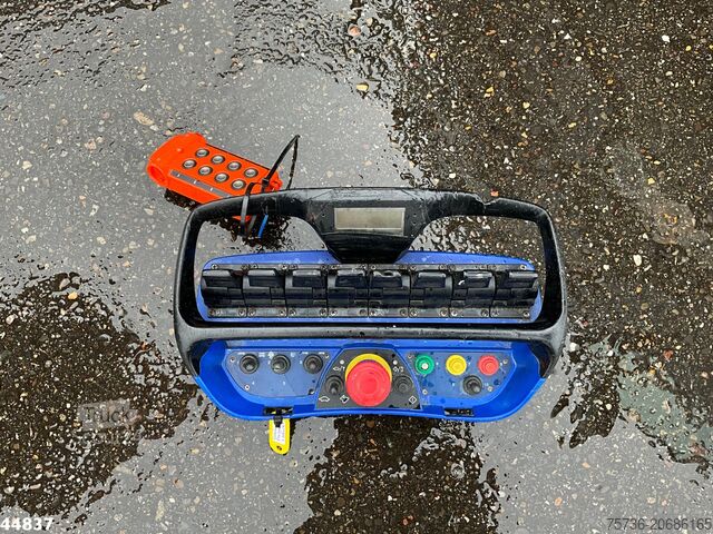 Kablio rankenos sistema Scania G480 8x4 HMF 60 Tonmeter laadkraan + Fly-jib