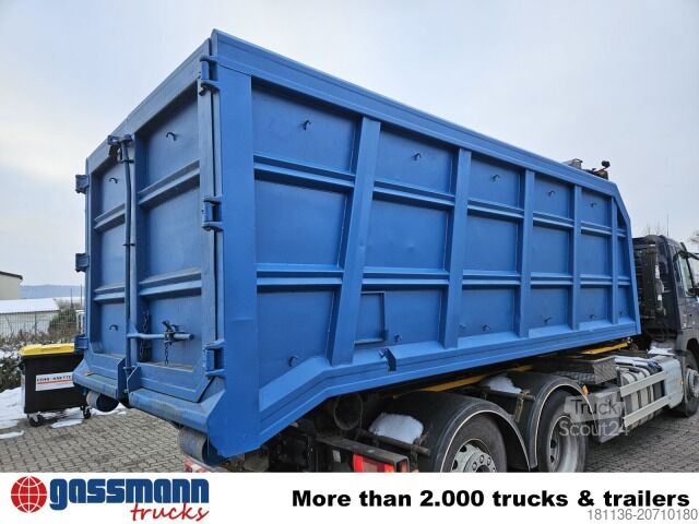 Conteneur à benne amovible  BTE Abrollcontainer mit Kran Mec CL180.80.2Z