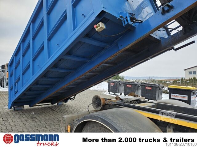 Conteneur à benne amovible  BTE Abrollcontainer mit Kran Mec CL180.80.2Z