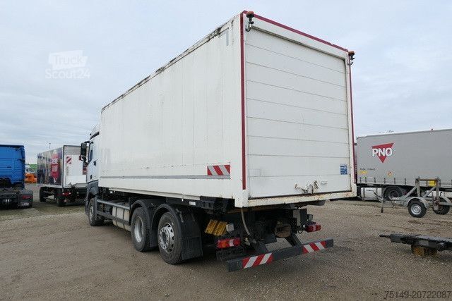 Samochód ciężarowy typu furgon MERCEDES-BENZ 2545 L Actros 6x2, Retader, für Bohrgeräte, AHK