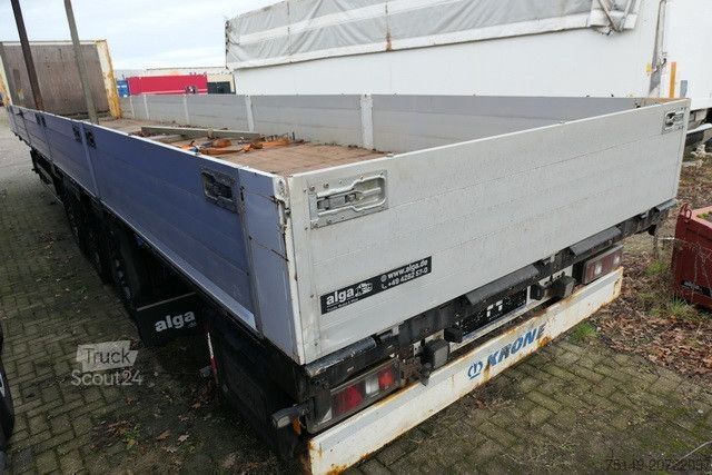 Полуприцеп с рабочей платформой KRONE SD, Verbreiterbar, Luft-Lift, Rungen, Multi-Lock