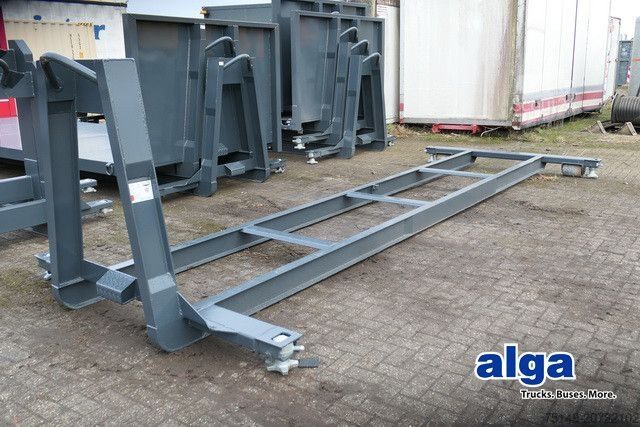 Abrollkipper alga Containerchassis, 20Fuß, mehrfach auf Lager