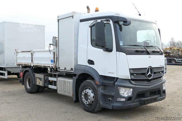 Tippbil MERCEDES-BENZ 2030 L Antos 4x2, Kran,Generator,Plane,Hydraulik