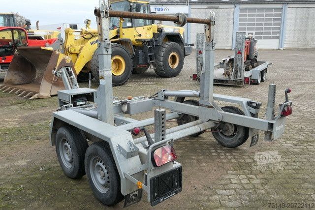 Przyczepa samochodowa Bagela BKT 27, Kabeltrommel, Tandem, Verzinkt