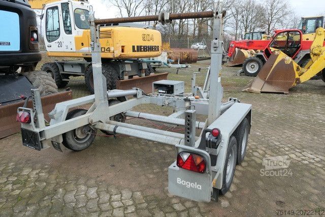 Przyczepa samochodowa Bagela BKT 27, Kabeltrommel, Tandem, Verzinkt