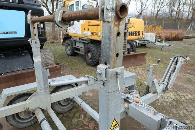 Przyczepa samochodowa Bagela BKT 27, Kabeltrommel, Tandem, Verzinkt