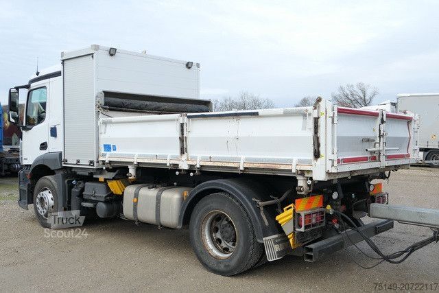 Tresidig tippbil MERCEDES-BENZ 2030 L Antos 4x2, Kran,Generator,Plane,Hydraulik