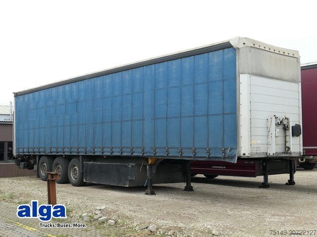 Open oplegger met zeil SCHMITZ CARGOBULL SCS 24 - 13.62 EB, Edscha, LBW, Palettenkasten