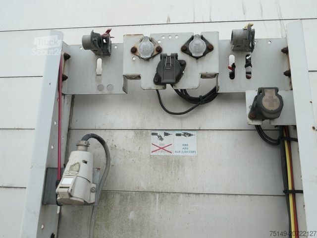 Open oplegger met zeil SCHMITZ CARGOBULL SCS 24 - 13.62 EB, Edscha, LBW, Palettenkasten