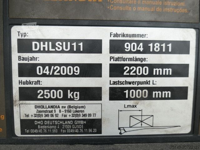 Open oplegger met zeil SCHMITZ CARGOBULL SCS 24 - 13.62 EB, Edscha, LBW, Palettenkasten