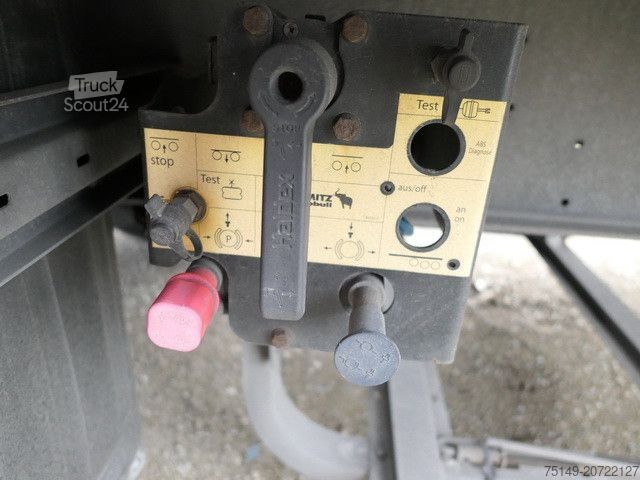 Open oplegger met zeil SCHMITZ CARGOBULL SCS 24 - 13.62 EB, Edscha, LBW, Palettenkasten