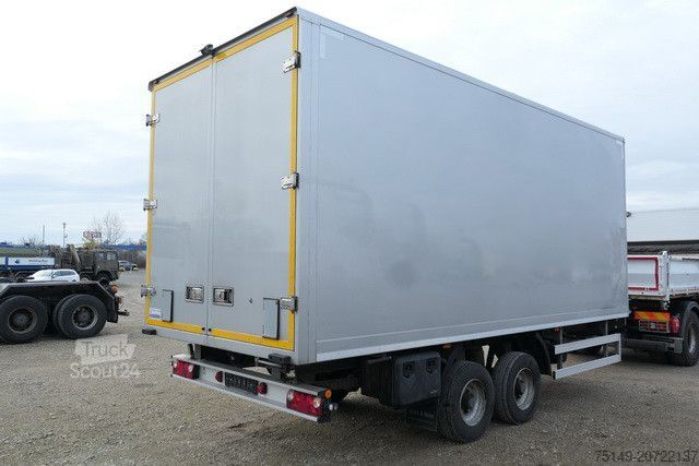 Remorque à caisse K + G TEC, ZFG-11.9 VZD, Tandem, Verzinkt, Luft