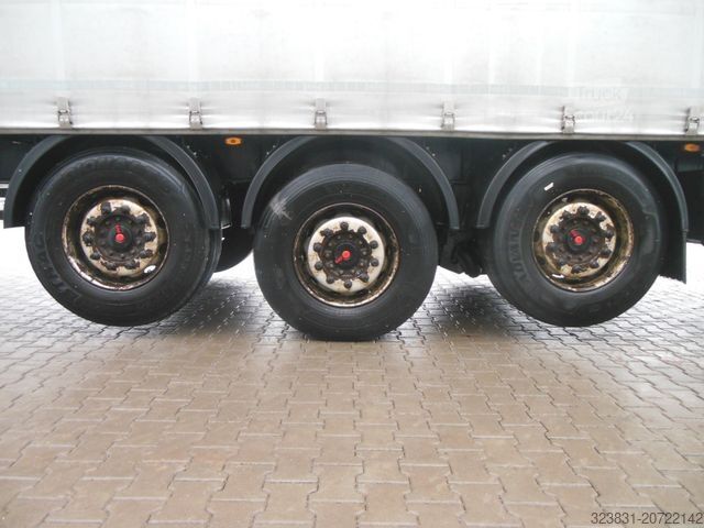 Open oplegger met zeil SCHWARZMÜLLER SPA 3/E, SAF, 2 LIFTACHSE