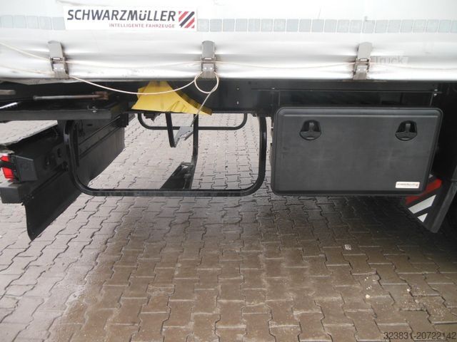 Open oplegger met zeil SCHWARZMÜLLER SPA 3/E, SAF, 2 LIFTACHSE