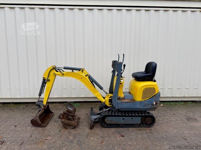 Minigraver WACKER Neuson 803 / 2016 BJ / 990 KG / 3 x Löffel