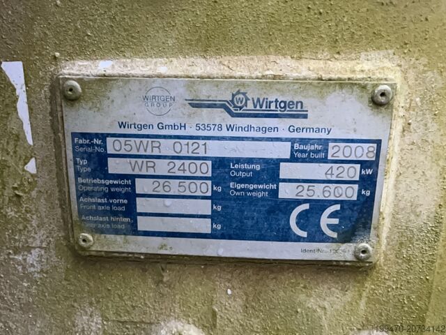 Asphaltrecycler Wirtgen Wr 2400