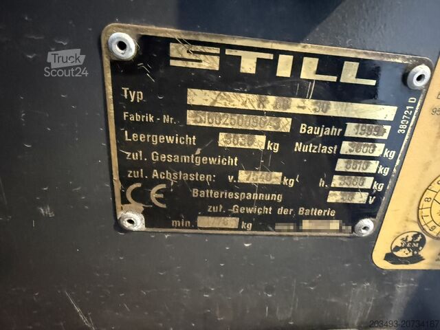 Wózek widłowy STILL R60-30