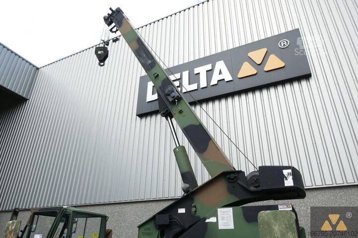 Ruw terrein kraan Terex LRT110 Ex-Army