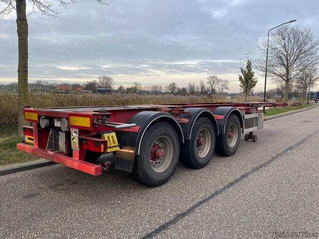 Transport de conteneurs Burg BPO 12-27 CCXGX 20/30 FT Chassis / BPW Axles / ...