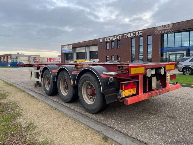 Transport de conteneurs Burg BPO 12-27 CCXGX 20/30 FT Chassis / BPW Axles / ...