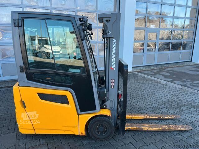 Carrello elevatore Jungheinrich EFG 215 / Triplex: 4.25m! / SS / nur 995h! Waage