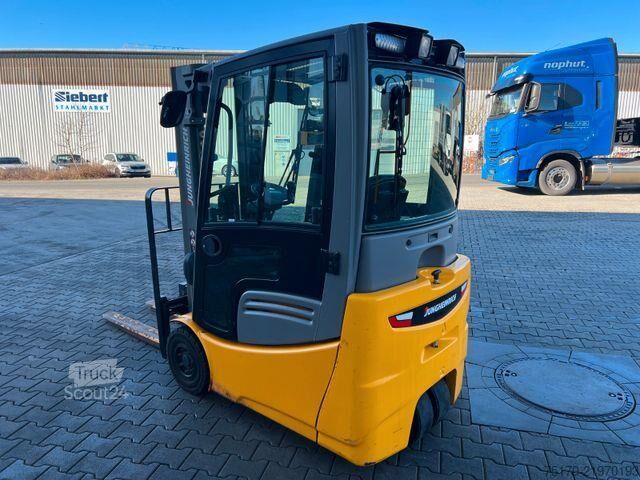 Carrello elevatore Jungheinrich EFG 215 / Triplex: 4.25m! / SS / nur 995h! Waage