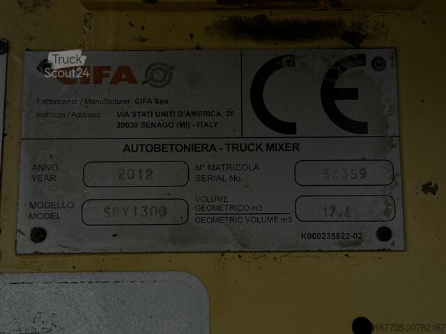 شاحنة خلاطة خرسانة Astra HD9 84.48-80