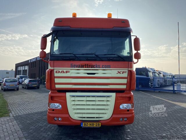 Plataforma de carga DAF XF105.410 Platform / Machine Transporter / NL