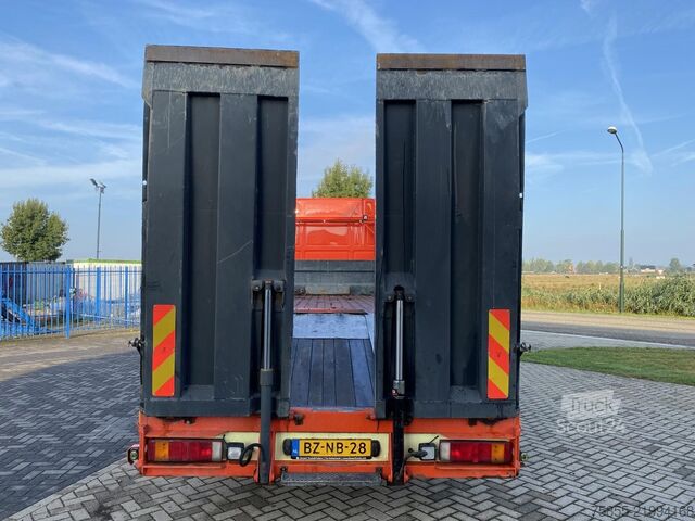 Plataforma de carga DAF XF105.410 Platform / Machine Transporter / NL