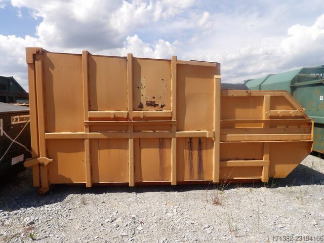 Abroll-Absetz Container/Pressen/Lager/Aufenthalt/Kran