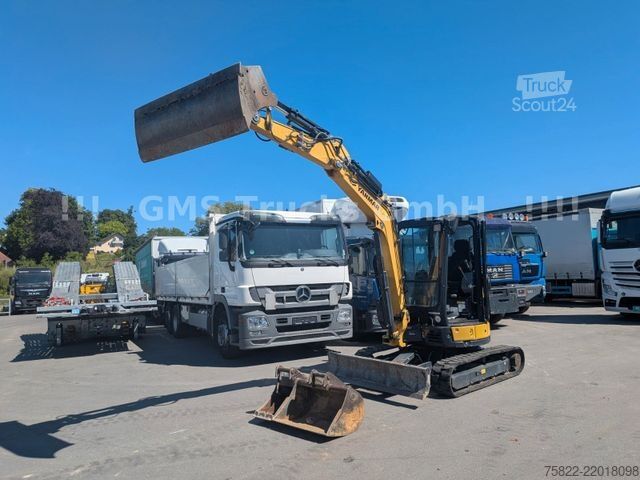 Minibagr YANMAR VIO 38 - 6 / POWERTILT / 3 Löffel / Klima