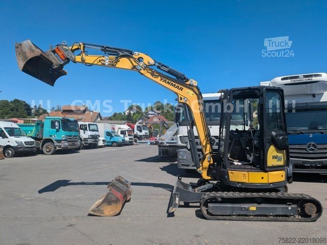 Minibagr YANMAR VIO 38 - 6 / POWERTILT / 3 Löffel / Klima
