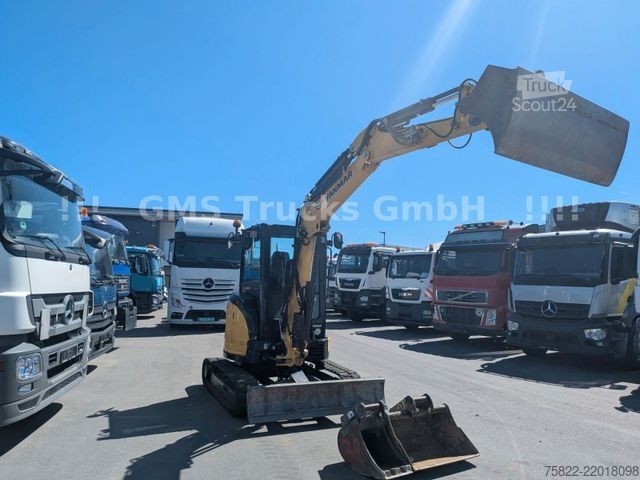 Minibagr YANMAR VIO 38 - 6 / POWERTILT / 3 Löffel / Klima