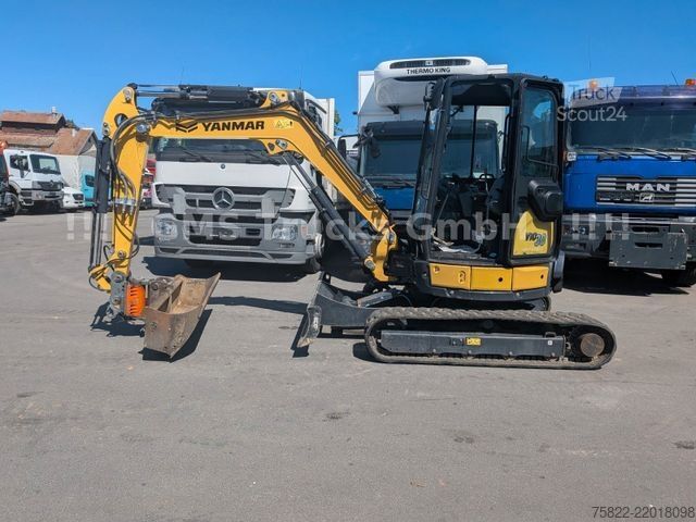 Minibagr YANMAR VIO 38 - 6 / POWERTILT / 3 Löffel / Klima