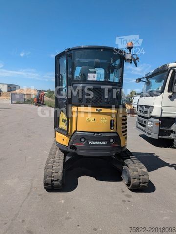 Minibagr YANMAR VIO 38 - 6 / POWERTILT / 3 Löffel / Klima