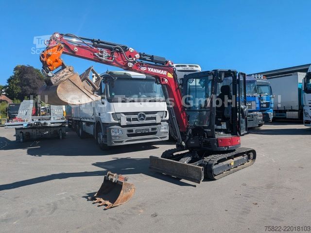 Minibagr YANMAR VIO 33 - 6 / POWERTILT / 3 Löffel / D-Maschine