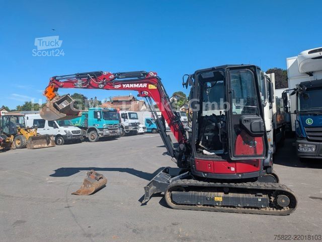 Minibagr YANMAR VIO 33 - 6 / POWERTILT / 3 Löffel / D-Maschine