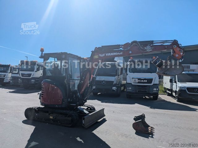 Minibagr YANMAR VIO 33 - 6 / POWERTILT / 3 Löffel / D-Maschine