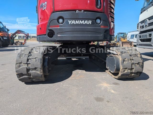 Minibagr YANMAR VIO 33 - 6 / POWERTILT / 3 Löffel / D-Maschine