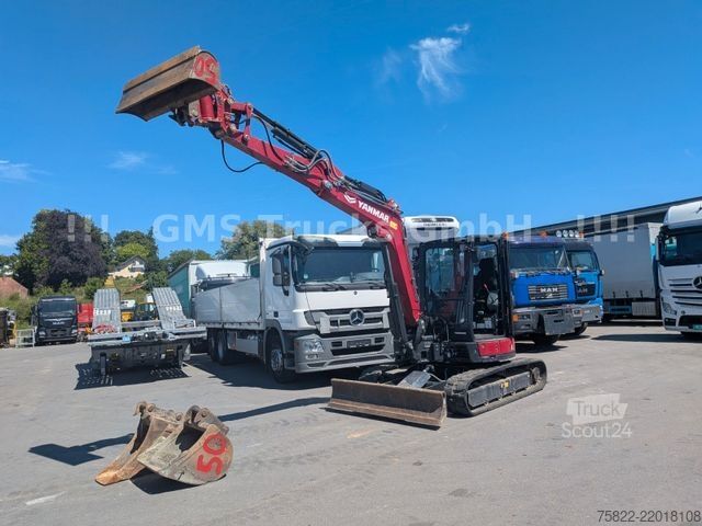 Minibagr YANMAR VIO 50 - 6B / POWERTILT / 3 Löffel / D-Masch