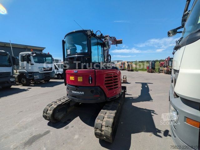 Minibagr YANMAR VIO 50 - 6B / POWERTILT / 3 Löffel / D-Masch