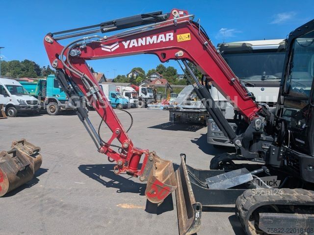 Minibagr YANMAR VIO 50 - 6B / POWERTILT / 3 Löffel / D-Masch