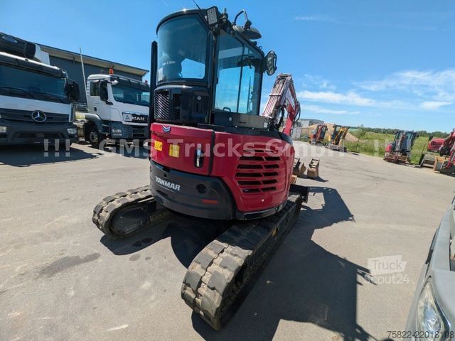 Minibagr YANMAR VIO 50 - 6B / POWERTILT / 3 Löffel / D-Masch