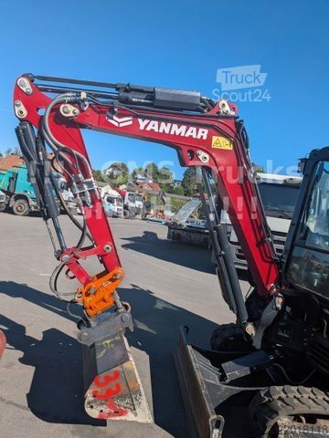 Minibagr YANMAR VIO 33 - 6 / POWERTILT / 3 Löffel / D-Maschine