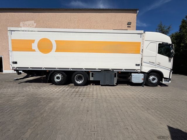 LKW mit Getränkeaufbau VOLVO FH500/LBW/AHK/Lift-Achse/aus.1Hand/Top-Zustand