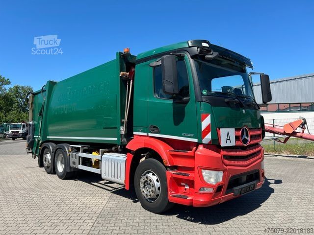 Müllwagen MERCEDES-BENZ Antos 2533 / Fauen Variopress 524 + Schüttung