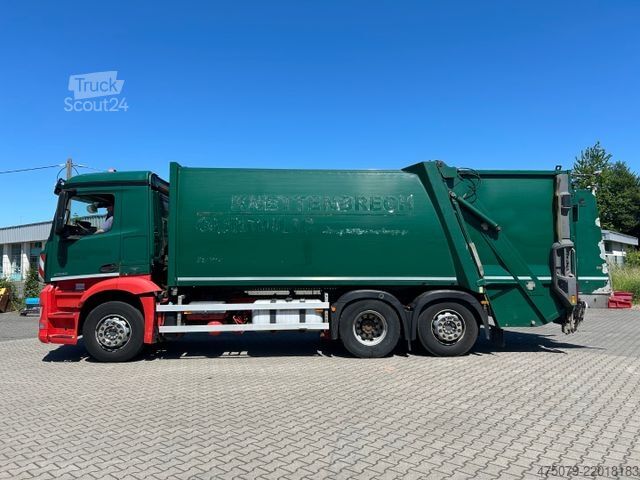 Müllwagen MERCEDES-BENZ Antos 2533 / Fauen Variopress 524 + Schüttung