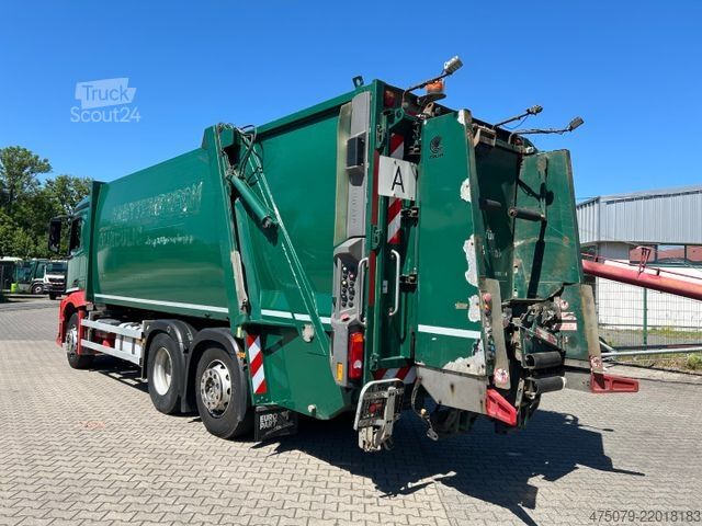 Müllwagen MERCEDES-BENZ Antos 2533 / Fauen Variopress 524 + Schüttung