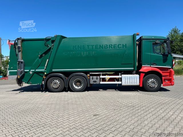 Müllwagen MERCEDES-BENZ Antos 2533 / Fauen Variopress 524 + Schüttung